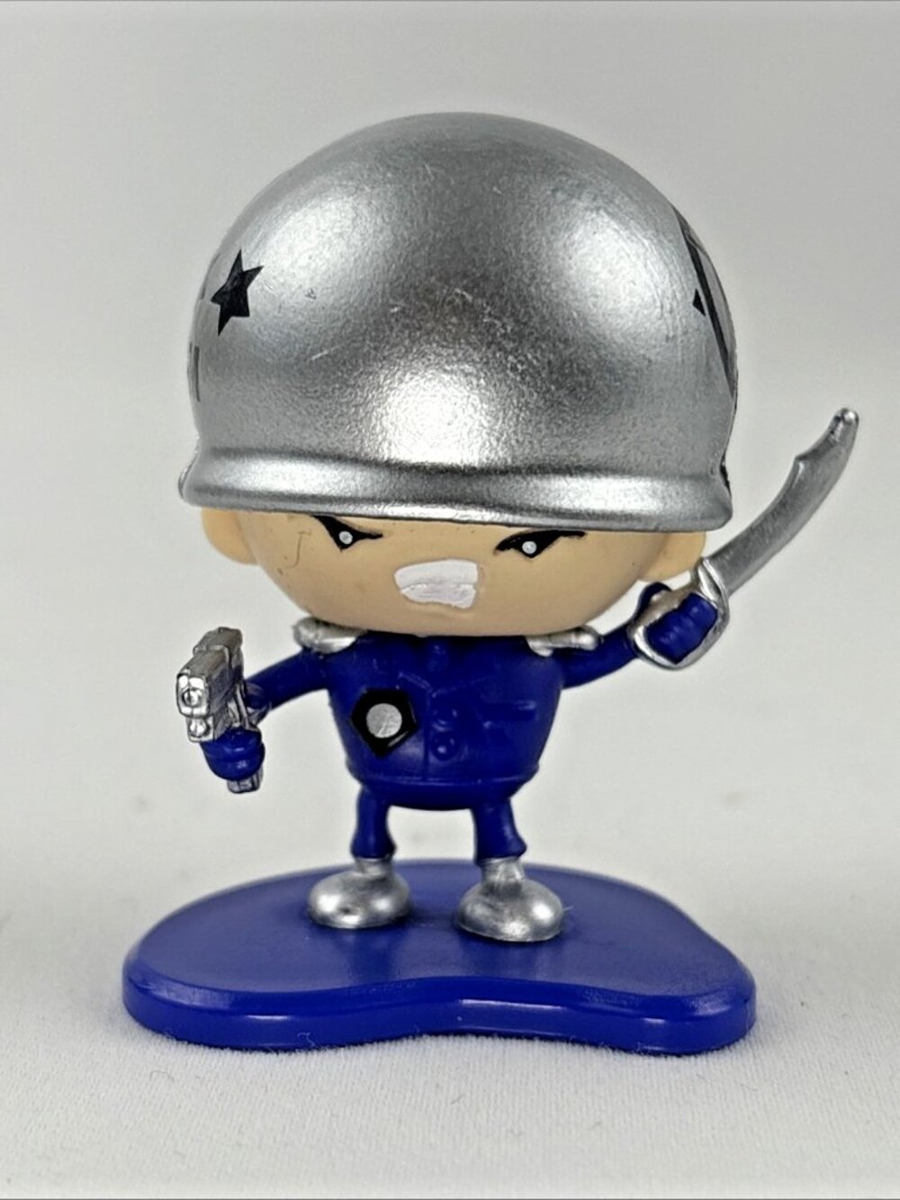 MGA Awesome Little Green Men Blue Army General Panic Figure